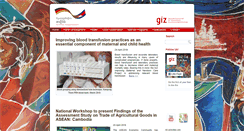 Desktop Screenshot of giz-cambodia.com